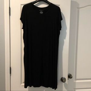 Long tunic shirt with front slit